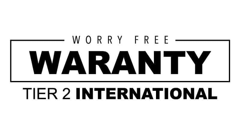 Worry Free Warranty/Replacement Program (Tier 2 International)